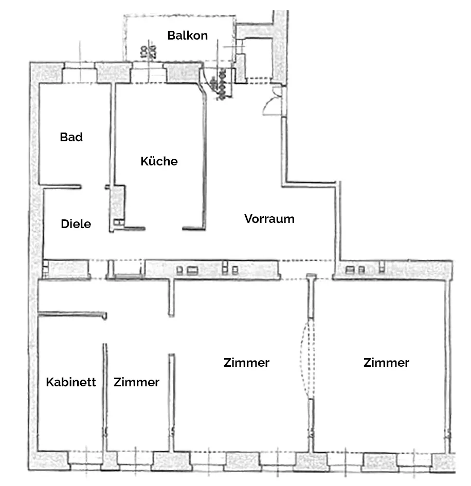 Wassergasse Grundriss