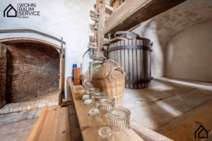 Weinpresse-Detail